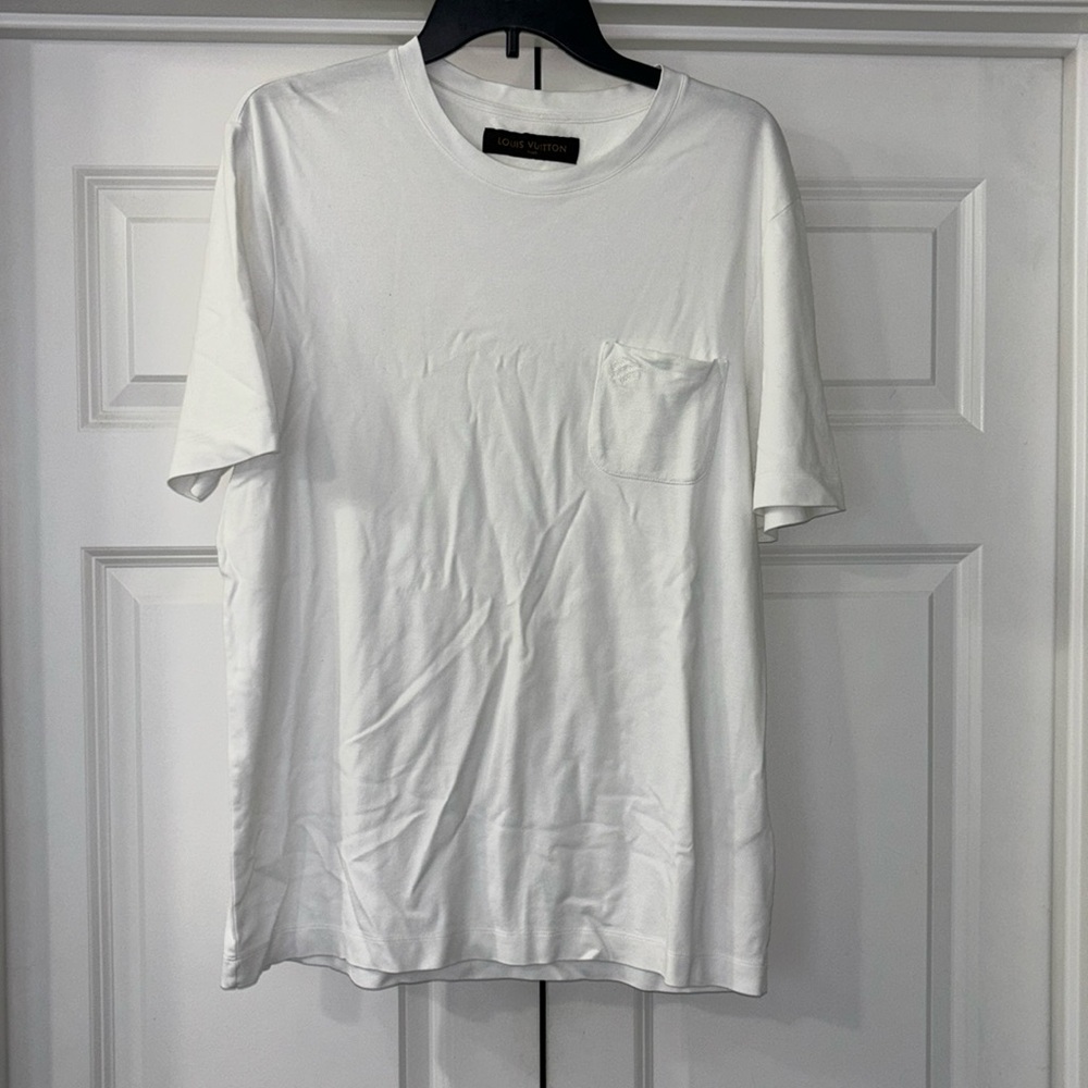 Authentic Louis Vuitton men white shirt
